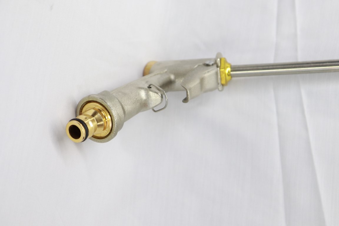 سر شلنگی تفنگی فلزی